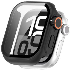 Apple Watch용 유리+케이스 46mm 44mm 45mm 41mm 40mm 42mm 화면 보호 커버 교체 울트라 범퍼 iWatch 시리즈 11 10 9 8 7 SE