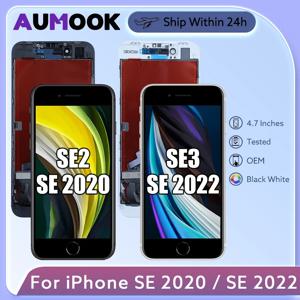 iPhone SE 2 2020 SE 3 2022 터치 스크린 디지타이저 어셈블리 iPhone 8 SE2 SE3 LCD 디스플레이 부품 용 OEM LCD 디스플레이 화면