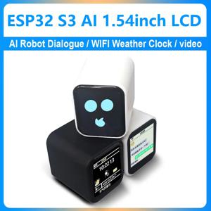 ESP32-S3 딥시크 AI 챗박스 1.54인치 LCD N16R8 개발 보드 디스플레이 화면 음성 인터콤 로봇 전자시계
