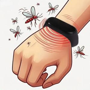모기퇴치 손목밴드 물리적 초음파 무화학 스포츠 모기퇴치 팔찌 가정용 야외용 남녀공용