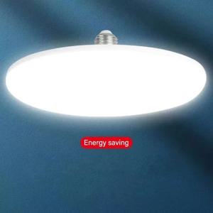 1개 220V LED 전구 E27 베이스 가정용 에너지 절약 램프 20W 30W 40W 60W 100W 실내 조명 플라잉 소서 조명 앰플 E27