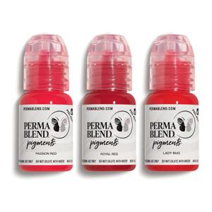 15ML 0.5oz 영구 화장 색소 - 마이크로블레이딩 눈썹 및 입술 문신용 전문가용 지속력 좋은 타투 잉크