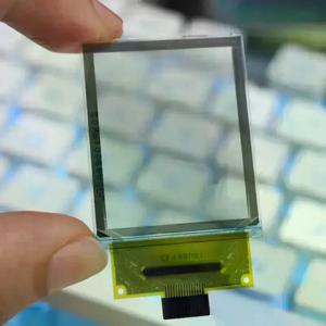투명 OLED 디스플레이 1.5인치 PMOLED 128x64 65K 색상 SPI, DIY 웨어러블 프로젝트용
