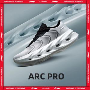 Li-Ning 남성용 ARC PRO 쿠션 운동화 BOOM 충격 흡수 높은 리바운드 LiNing 경량 보호 운동화 ARHW025