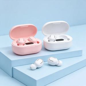 오리지널 E7S 무선 블루투스 헤드셋(마이크 포함) LED 디스플레이 이어버드 TWS 이어폰 블루투스 헤드폰