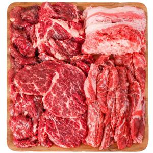 소고기 모듬 구이용1kg (갈비살+안창살+토시살+살치살+우삼겹 각200g)