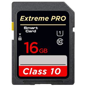 Extreme Pro SD 카드 256GB 128GB 64GB 32GB 16GB 플래시 메모리 카드 클래스 10 카메라용 UHS-I