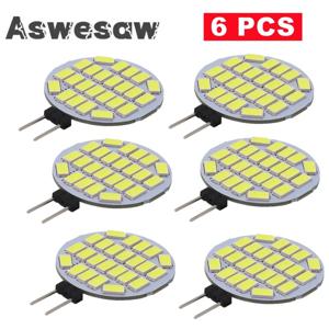 G4 LED 원형 레인지 후드 전구 12V SMD5370 24 LED 보트 조명 화이트/웜 화이트 전구 램프 할로겐 램프 대체 고휘도