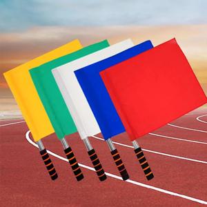 스포츠 심판 플래그, 트랙 및 필드 스포츠 훈련 플래그, 라인맨 신호 플래그, 심판 표시기, 명령 장비 플래그, 1 개