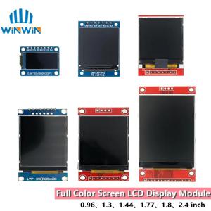 TFT 디스플레이 0.96/1.3/1.44/1.77/1.8/2.4/2.8 인치 IPS 7P SPI HD 65K TFT 풀 컬러 LCD 모듈 ST7735 드라이브 IC 80*160 Arduino 용