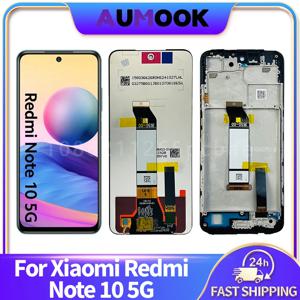 샤오미 레드미 노트 10 5G LCD 디스플레이 터치 스크린 디지타이저 어셈블리, M2103K19G M2103K19C LCD 스크린 교체 수리 부품