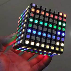 DIYArduino용 WS2812 LED 5050 RGB 8x8 4 16 25 64 비트 LED 매트릭스 모듈