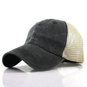아빠 모자 야외 낚시 모자, 빈티지 워싱 야구 모자, 남성 메쉬 야구 모자, Gorras 스냅백 캡, 카스케트