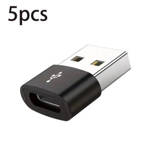 유형 C OTG 어댑터에 5Pcs USB Macbook Huawei Samsung XiaomiUSBConnector 용 마이크로 USB 유형-c 여성 변환기에 USB USB-C 남성