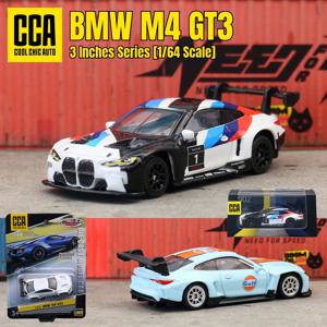 1/64 BMW M4 GT3 장난감 자동차 모델 CCA MSZ 1:64 다이캐스트 차량 미니어처 프리 휠 컬렉션 Hot Wheels Gift Kid에 적합
