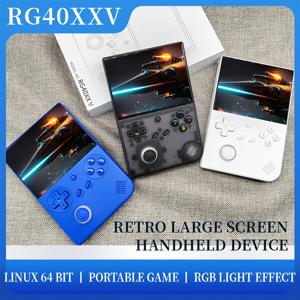 RG40XXV 64비트 리눅스 레트로 휴대용 게임 콘솔 4.0 IPS 화면 5G 블루투스 HD 출력 지원 3200mAh 배터리