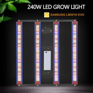 150W 240W 320W LM301H EVO LED 식물 성장등 바, 민웰 드라이버, 퀀텀 테크 LED 바 보드, 식물 조명, 온실, 채소, 개화용
