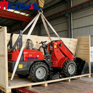 니코세일 KZL918 2100kg 미니 텔레스코픽 로더 유로 5 CE 4x4 컴팩트 텔레스코픽 휠 로더 (유럽 시장용)