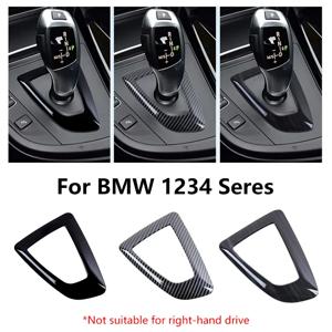 카본 파이버 스타일 ABS 센터 콘솔 시프터 베이스 플레이트, BMW F21 F20 F22 F23 F30 F31 F32 F34 F33 F35 F36 용
