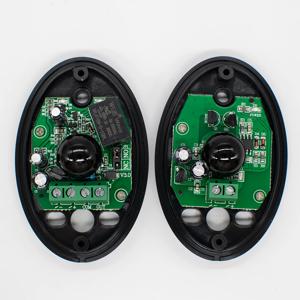 적외선 빔 센서 포토셀 차고 문 적외선 센서 12V-24V AC/DC 슬라이딩 게이트 IR 배리어 자동문용
