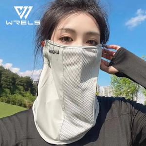 자외선 차단 마스크 메쉬 통기성 이어 루프 마스크 탄력 있는 자외선 차단제 안티 UV 페이스 커버 얇은 통기성 스포츠 넥 게이터