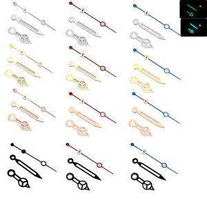 12.5mm 시계 바늘 청록색 야광 NH35 NH36 M8205 8215 821A DG 2813 3804 ETA 2824 2836 무브먼트 시계 부품