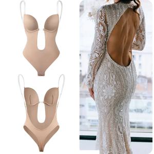 여성 전신 셰이퍼 브래지어 등받이 바디 슈트 끈 팬티 보이지 않는 셰이퍼 배꼽 컨트롤 Shapewear 거들 칼집 슬리밍 속옷