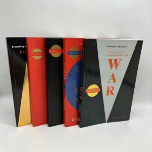 5권의 책: 간결한 권력의 48가지 법칙, 간결한 인간 본성의 법칙, 유혹의 기술, 전쟁의 33가지 전략