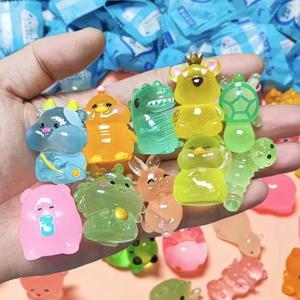 야광 미니어처 피규어 귀여운 레진 참 DIY 폰케이스 요정정원 미니 풍경 팬 파티 선물