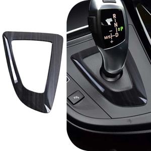 BMW F21 F20 F22 F23 F30 F31 F34 F33 F35 F36 용 카본 파이버 스타일 센터 콘솔 시프터 베이스 플레이트