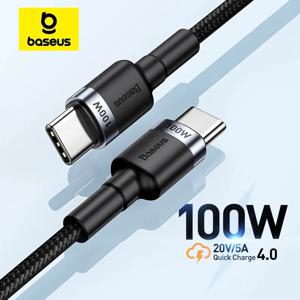 베이스어스 USB 타입 C to USB C 케이블 아이폰 16 15 100W PD 고속 충전기 맥북 샤오미 삼성 타입-C 케이블