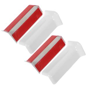 4Pcs 코너 프로텍터 두꺼운 디자인 자체 접착식 보호대 벽 바닥 거실 침실 베이스보드 프로텍터 실내용