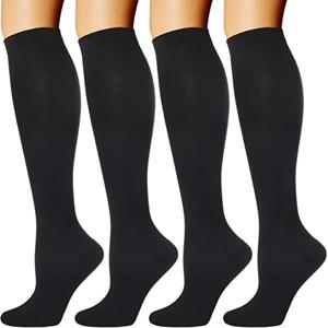 S-XXL 압축 양말 남성 여성 비행 여행 탄성 튜브 간호사 부종 임신 정맥류 하이킹 러닝 마라톤 양말