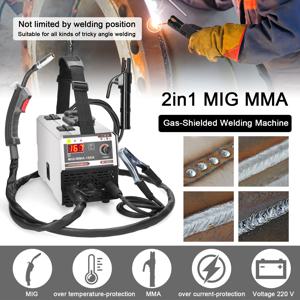 120A 2 in 1 MIG MMA 용접기 휴대용 IGBT 인버터 CO2 가스리스 용접기 5000개 이상 판매됨 4.9 평점
