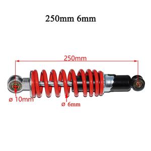 250mm 310mm 앞뒤 충격 흡수 장치(쇼크 업소버) 오토바이 50cc-125cc 더트 핏 바이크 ATV 고카트용