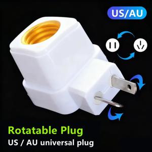 AC85-265V E27 스위치 EU/US/AU 플러그 에디슨 LED 라이트 램프 전구 램프 홀더 어댑터 소켓 베이스 홀더 ON/OFF 조명 액세서리