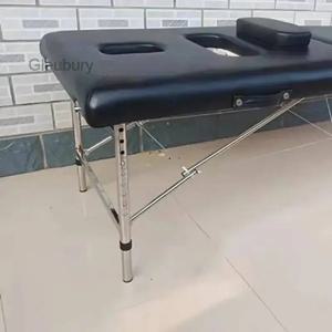 다기능 휴대용 경량 테이블 트렌디하고 우아한 마사지 성인용 마사지 침대 가슴 부분 개방형 무에블레스 가구
