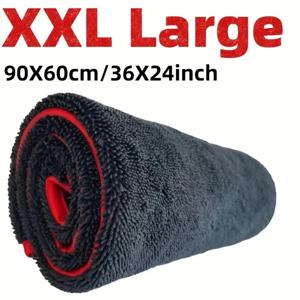 초흡수성 자동차 타월 XXL 특대형 마이크로파이버 건조 타월 - 초흡수성 두꺼운 기술과 트위스트 링 디자인