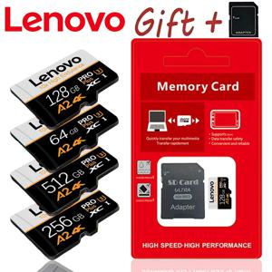 레노버 정품 고속 마이크로 TF/SD HC/SDXC 16GB 512GB 256GB 128GB 32GB 64GB U1 A1 클래스 10 PC 휴대폰용 TF 카드 A1