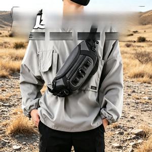 빠른 반응 스포츠 패니 팩 남성용 전술 가슴 가방 휴대폰 허리 가방 다기능 패셔너블 브랜드