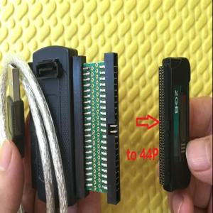 USB to IDE 44P 40P SATA 전자 하드 디스크 HDD SSD DOM 카드 리더기 40-44 홀 40핀 44핀 어댑터
