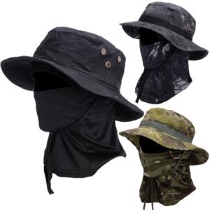 Musion Boonie Hat Balaclava 모자 정장 접이식 모자 태양 보호 낚시 모자 통기성 어부 야외 사냥 낚시 와이드 H