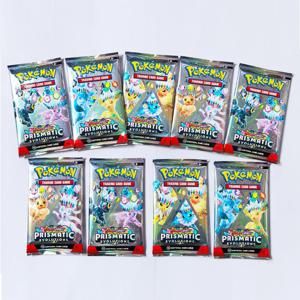 40/100 Pcs 포켓몬 카드 프리즈매틱 151 에볼루션 영어 부스터 배틀 포켓몬 카드 게임 카르테 트레이딩 컬렉션 카드
