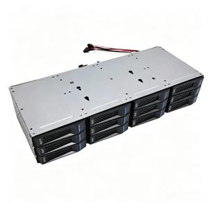 12베이 3.5인치 핫스왑 HDD 케이지 SFF-8087 미니 SAS 백플레인(D형 4핀 Molex 전원 커넥터 포함) 서버NAS 스토리지 확장용