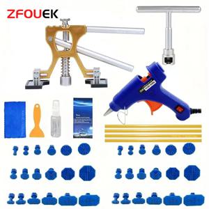 ZFOUEK 새로운 자동차 덴트 수리 도구 페인트가없는 덴트 수리 키트 자동 페인트가없는 바디 덴트 제거 리무버 키트 자동차 용 덴트 풀러