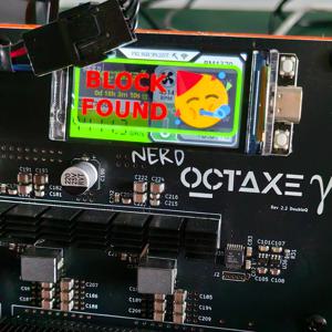 2026 새로운 NerdOCTAXE Rev3.1 해시레이트 9.6~12TH/s 비트코인 ​​채굴기 제품군 개인용 블록체인 가상 코인 로또 머신