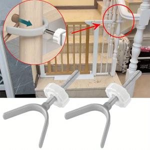 아기 안전 게이트용 Y자형 상단 볼트, 계단 난간 미끄럼 방지 마운트, 실내 차단용 특수 부품