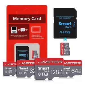 JASTER 고속 미니 SD 메모리 카드 256GB 클래스 10 마이크로 TF 플래시 USB 펜 드라이브 카드 4GB 8G 16G 32GB 64GB 128GB 스마트폰용