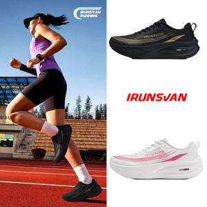 IRUNSVAN 남성과 여성 모두를 위한 새로운 경량 운동화 충격 흡수 및 내마모성 레이싱 트레이닝 스포츠 신발