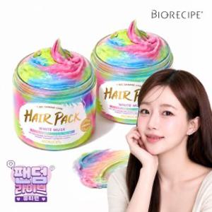바이오레시피 마블헤어팩 1초 손상모 복구 LPP 트리트먼트 헤어클리닉 단백질 극손상 클리닉 헤어 마스크